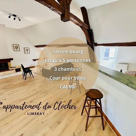 Centre-Bourg, Calme, Familial, L'Appart Du Clocher Limeray Kültér fotó